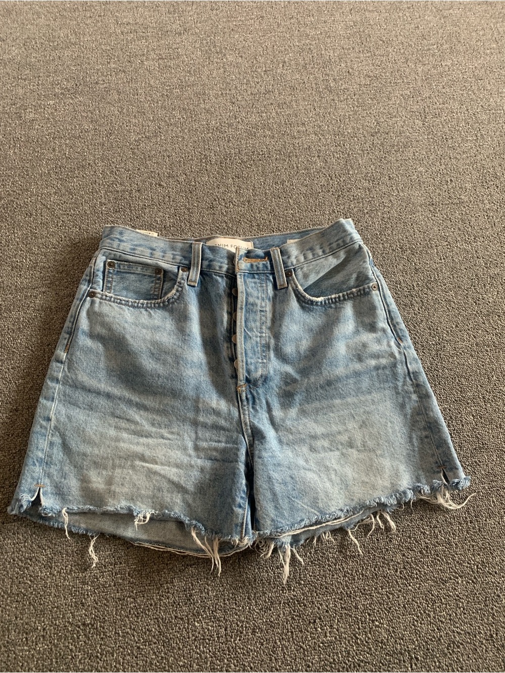 Denim Forum Yoko Mid Thigh Shorts